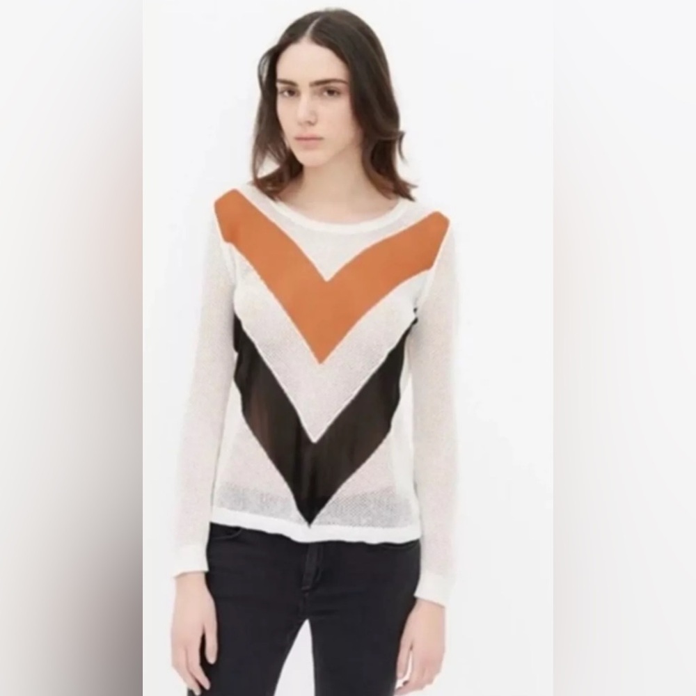 SANDRO NWOT Savine Jumper Sweater in Ecru